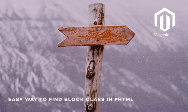 find block class in magento