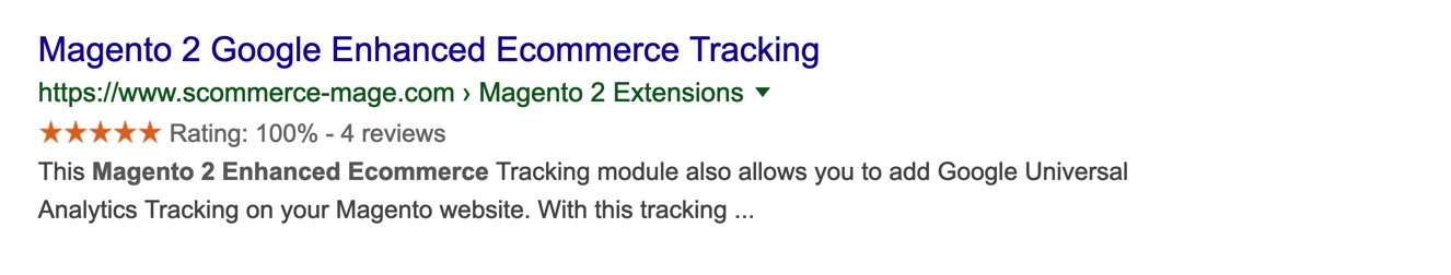 Magento Rich Snippet
