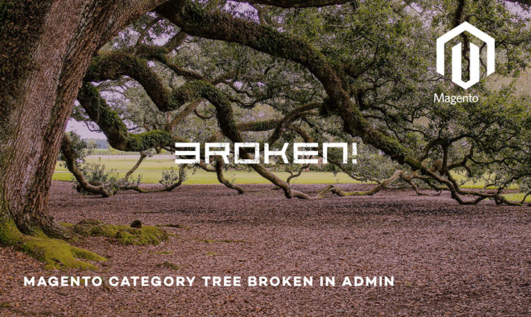 magento category tree broken