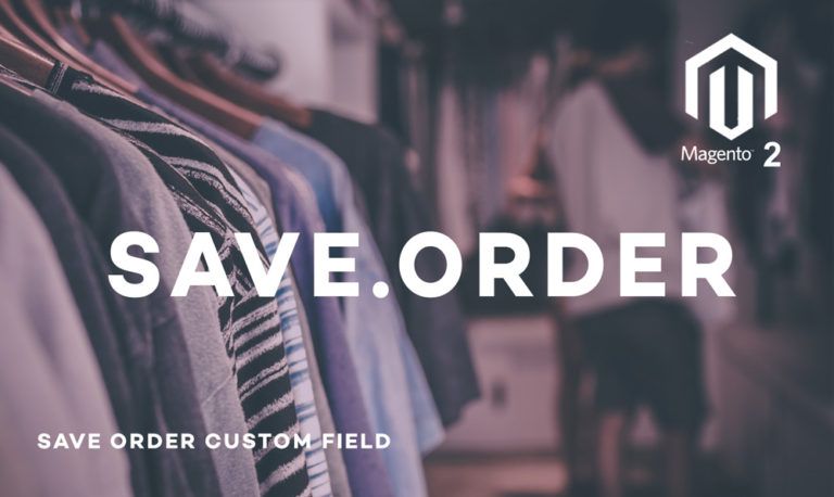 save order custom field