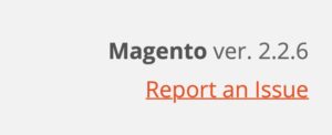 Magento 2 version through admin interface