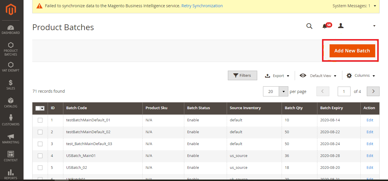 Magento 2 catalog products