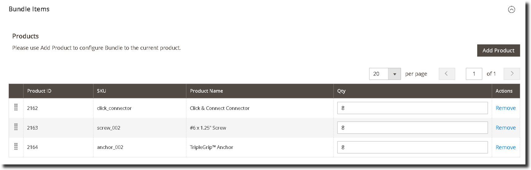 Hardware Component Inventory Scenario